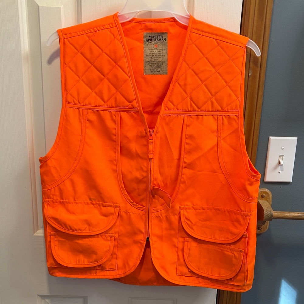 Men's Safety Orange Vest
